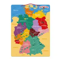 Magnetisches Land Puzzle Deutschland