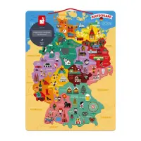 Magnetisches Land Puzzle Deutschland