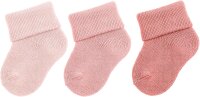 Erstlingssocken 3-er uni Farbreihe