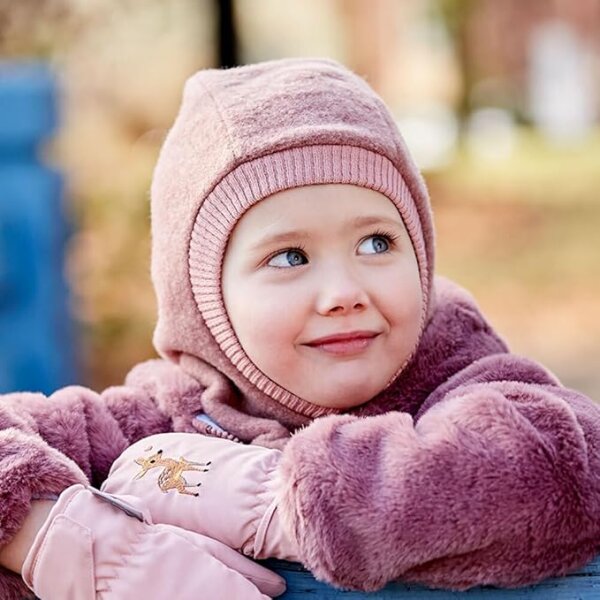 MAXIMO GOTS Minischlupfmütze Wollfleece