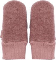 MAXIMO GOTS Mini Fausthandschuhe mit Daumen Wollfleece mit Strickbund