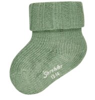 Baby Socken Wolle uni