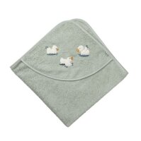 Kapuzenbadetuch 80 x 80 Ente Edda