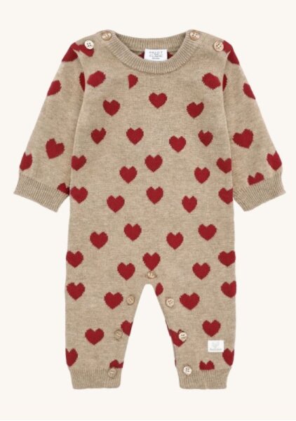 HCManly Hearts Playsuit Biscuit
