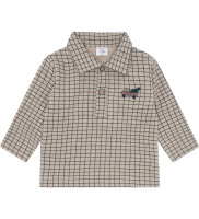 HCSofus Check Langarmshirt Biscuit