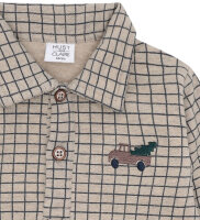 HCSofus Check Langarmshirt Biscuit