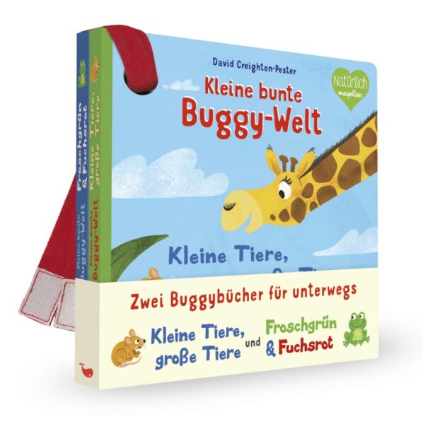 Kleine bunte Buggy-Welt - Kleine Tiere, große Tiere & Froschgrün und Fuchsrot