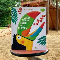 Klein Tukan lernt heut fliegen