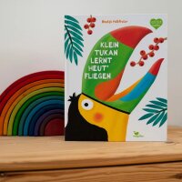 Klein Tukan lernt heut fliegen