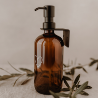 Eulenschnitt Wandhalterung für Glasspender