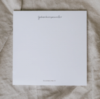 Eulenschnitt Block Gedankensammler