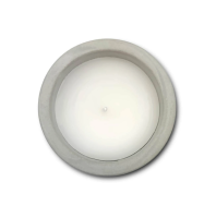 Beton-Kerze Du bist toll grau