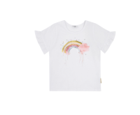 HCAlma Rainbow T-Shirt mit Rüschenärmeln