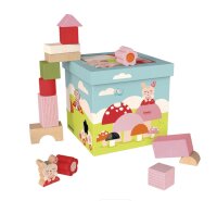 Babablocks Holzbausteine (Hase Pippa)
