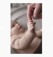 Engel Baby-Body langarm Merinowolle & Seide mit...