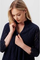 Maternity Dress Midnight Blue mit Spitze