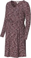 Maternity Dress Longsleeve Meliert Plum Red