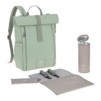 GRE Rolltop Up Backpack Silbergrün